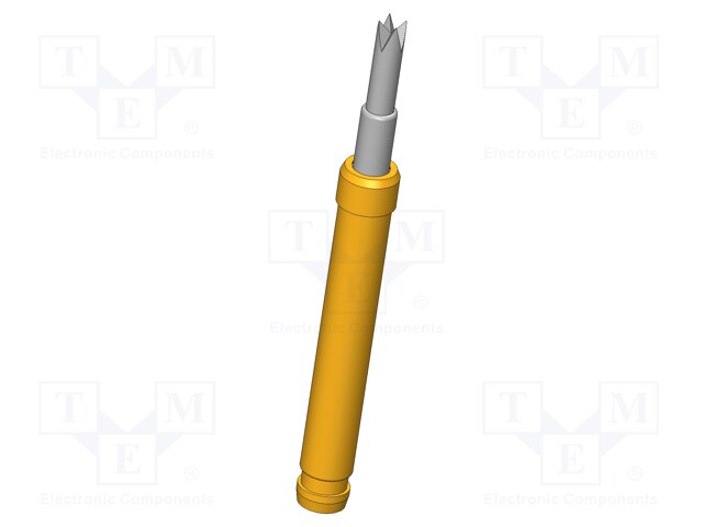 Test needle; Operational spring compression: 4mm; 5A; Ø: 1.4mm