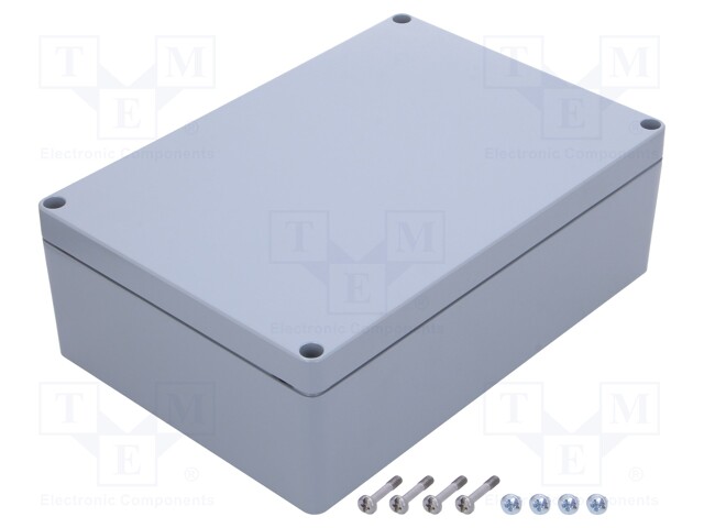 Enclosure: multipurpose; X: 230mm; Y: 330mm; Z: 110mm; EURONORD; grey