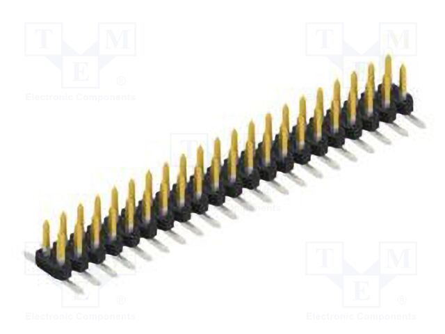 Connector: pin strips; pin header; male; PIN: 42; 2mm; SMT; 2x21