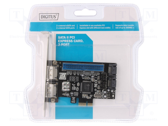 PC extension card: PCI-Express; V: SATA III; SATA x4,eSATA x2