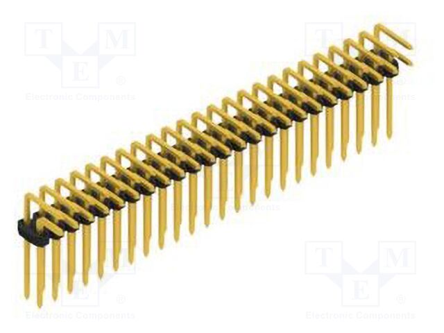 Connector: pin strips; pin header; male; PIN: 48; 2mm; THT; 2x24