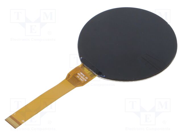 Display: TFT; 1.8"; 360x360; Illumin: LED; 45.68x45.68mm; 800cd/m2