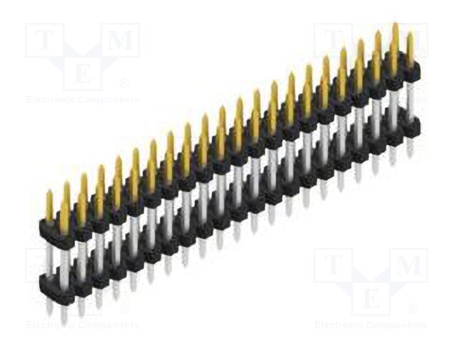 Connector: pin strips; pin header; male; PIN: 42; 2mm; THT; 2x21