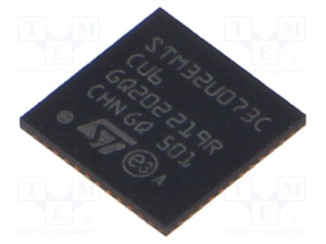 IC: ARM microcontroller; 56MHz; UFQFPN48; 1.71÷3.6VDC; -40÷85°C