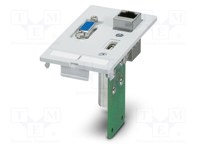 Front plate, 5 Gbps, CAT5e