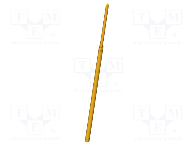 Needle-like test probe; Operational spring compression: 8mm