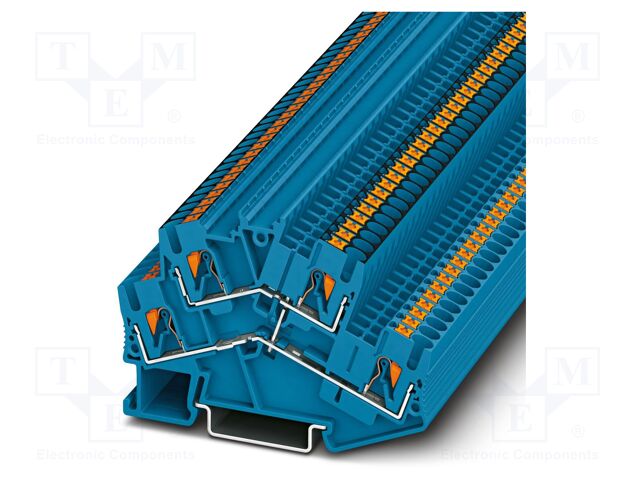Splice terminal: rail; PTS; PA; terminals: 4; W: 5.2mm; H: 78mm