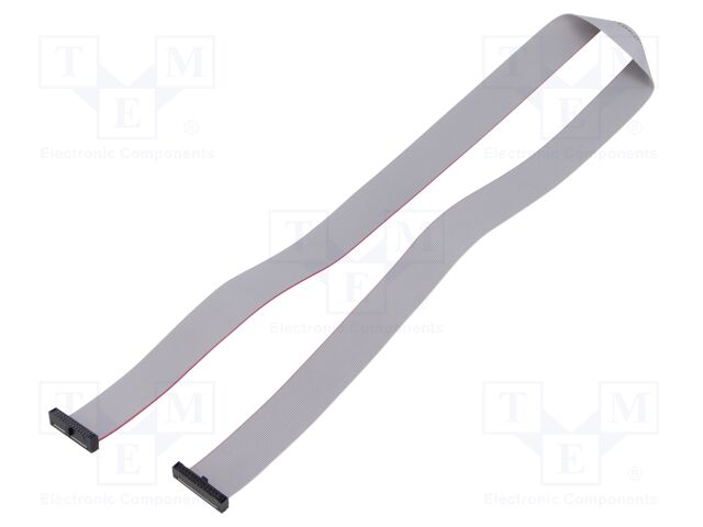 Ribbon cable with IDC connectors; Tape ph: 0.64mm; 558.8mm