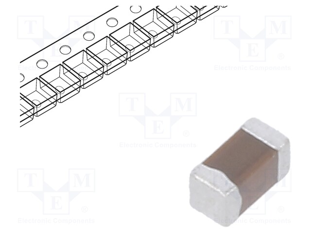 Capacitor: ceramic; 2.2uF; 16V; X5R; ±10%; SMD; 0603