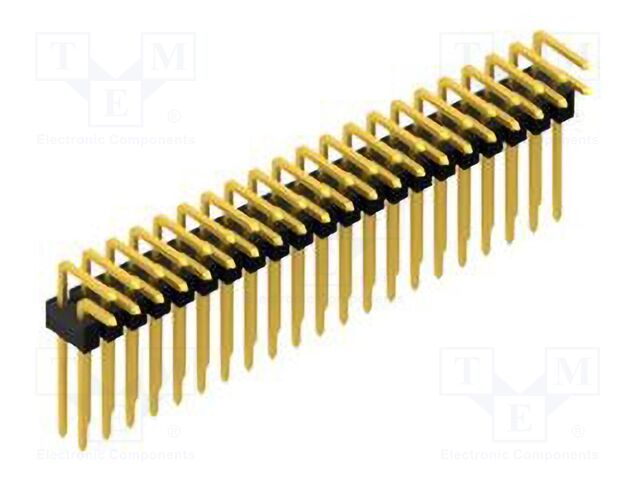Connector: pin strips; pin header; male; PIN: 42; 2.54mm; THT; 2x21