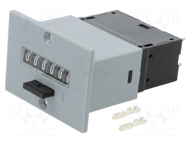 Counter: electromechanical; pulses; 999999; Resetting: manual