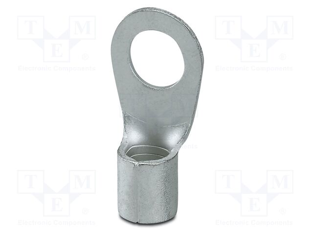 Non-insulated; Body: silver; Tip: ring
