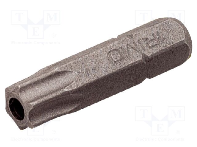 Screwdriver bit; Torx® with protection; TX27; Overall len: 25mm