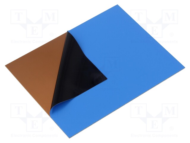 Laminate; FR4,epoxy resin; 0.5mm; L: 100mm; W: 75mm