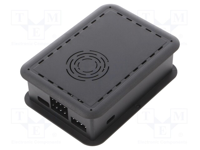 Enclosure: for computer; Google Coral dev board; ABS + PC; black