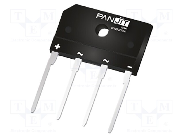 Bridge rectifier: single-phase; Urmax: 1kV; If: 10A; Ifsm: 170A