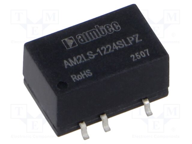 Converter: DC/DC; 2W; Uin: 10.8÷13.2VDC; Uout: 24VDC; Iin: 196mA