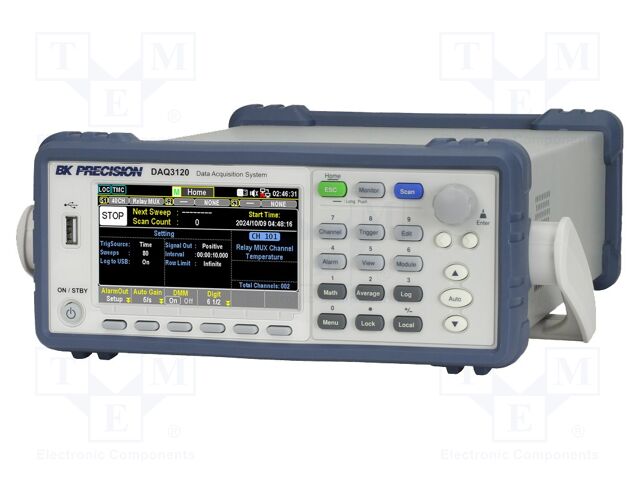 Meter: data acquisition system; Interface: I/O Port,LAN,USB