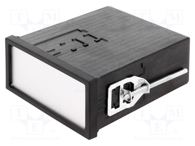 Enclosure: panel; X: 96mm; Y: 48mm; Z: 109.5mm; black; Series: Uninorm