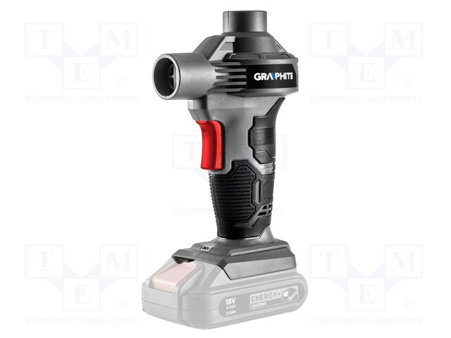 Pump; battery; 18VDC; Kit: cover plate x3; Energy+; mattress,toys