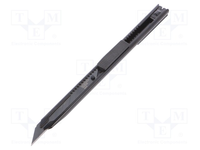 Knife; Features: locked blade; 9mm; Handle material: metal