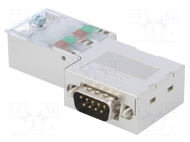 D-Sub; PIN: 9; Profibus; angled 90°; screw terminal; for cable