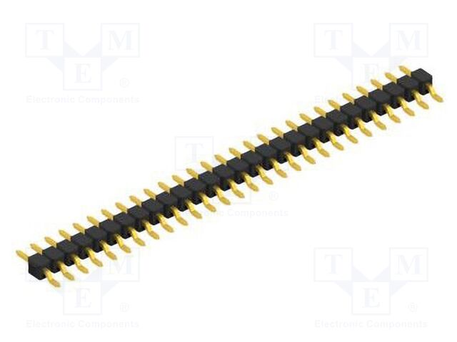 Connector: pin strips; pin header; male; PIN: 28; 2.54mm; SMT; 1x28