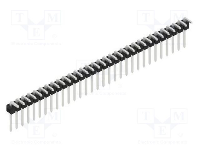 Connector: pin strips; pin header; male; PIN: 31; 2.54mm; THT; 1x31