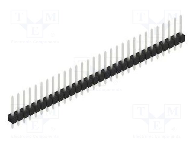 Connector: pin strips; pin header; male; PIN: 30; 2.54mm; THT; 1x30