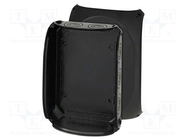 Enclosure: junction box; X: 255mm; Y: 355mm; Z: 122mm; IP66,IP67