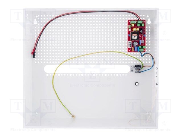 Power supply; IP20; 190÷260VAC; CCTV; PCB,plastic; AUPS; -25÷50°C