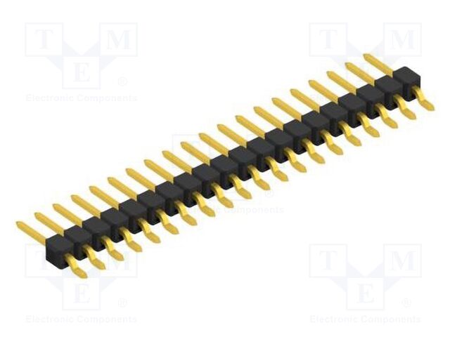Connector: pin strips; pin header; male; PIN: 20; 2.54mm; SMT; 1x20