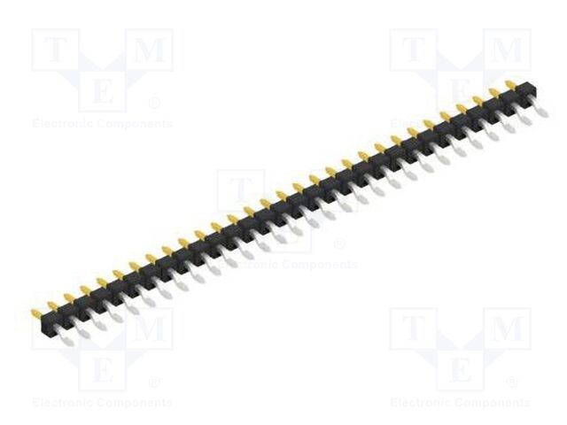 Connector: pin strips; pin header; male; PIN: 30; 2.54mm; SMT; 1x30