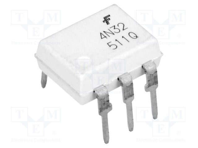 Optocoupler; THT; Channels: 1; Out: Darlington; Uinsul: 2.5kV; DIP6