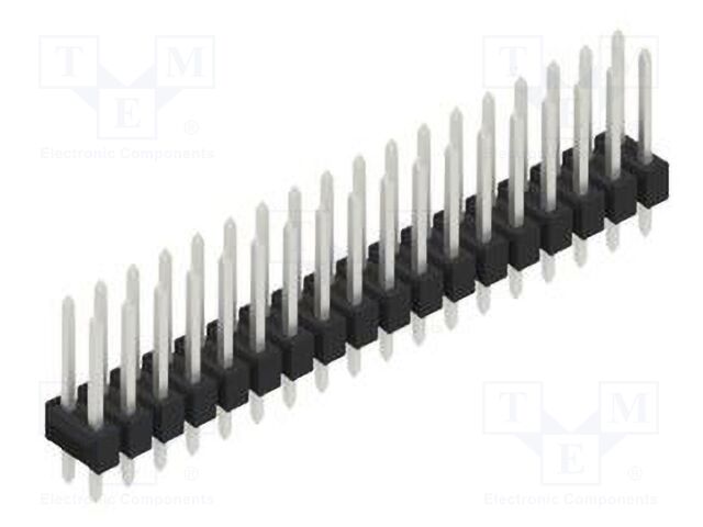 Connector: pin strips; pin header; male; PIN: 36; 2.54mm; THT; 2x18
