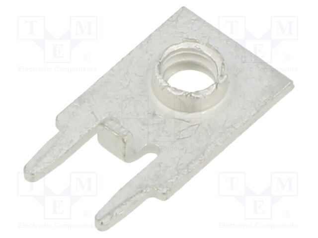 Terminal: screw terminal; THT,screw terminal; silver; straight