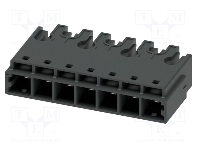 PCB headers, nominal cross section: 4 mm2, color: black, nom