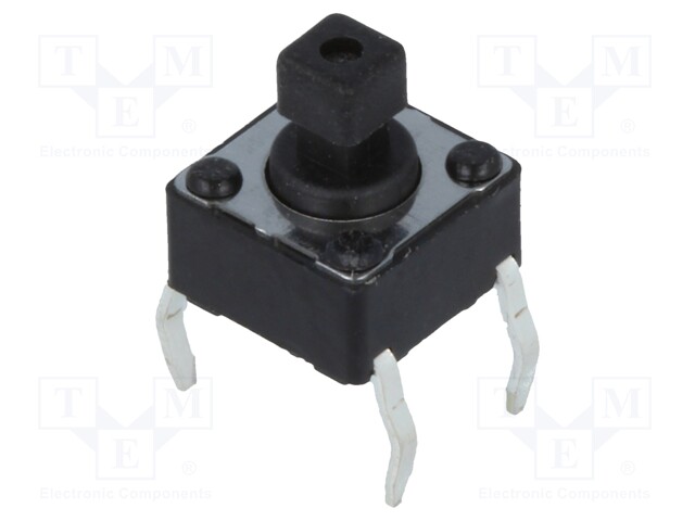 Microswitch TACT; SPST-NO; Pos: 2; 0.05A/12VDC; THT; none; 1N; 7.3mm
