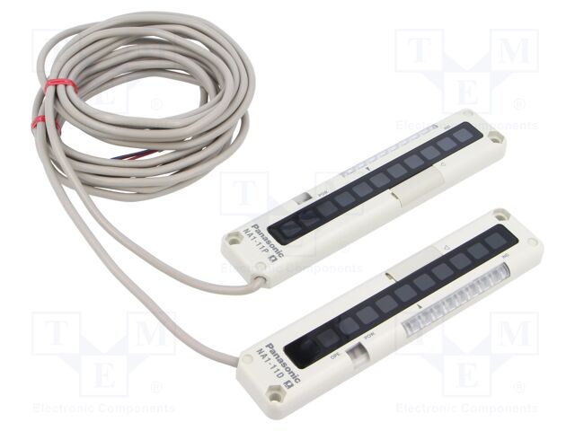 Area sensor; 0.17÷1m; IP62; 12÷24VDC; lead 2m; -10÷55°C; ABS; 100mA