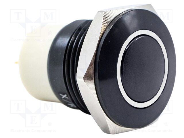 Switch: vandal resistant; SPST-NO; 2A/36VDC; IP67; OFF-(ON); white