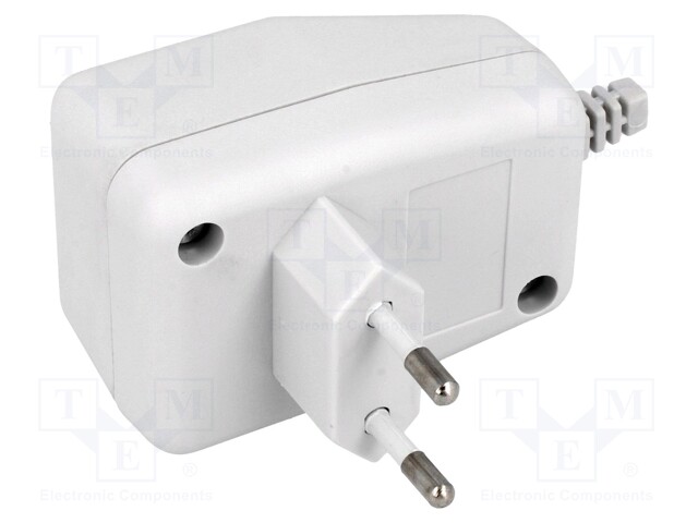Enclosure: for power supplies; X: 48mm; Y: 71mm; Z: 48mm; grey