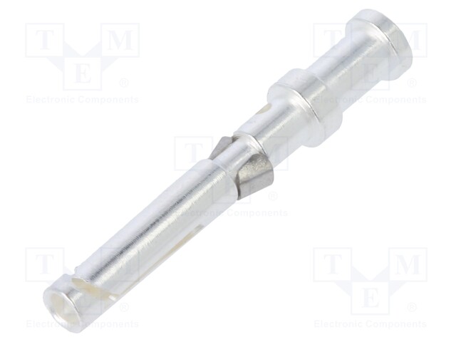 Contact; female; 0.75mm2; 18AWG; silver plated; crimped; bulk; 10A