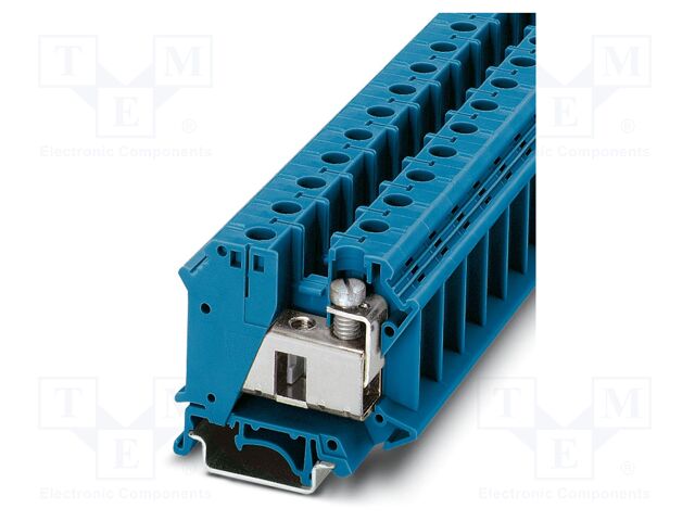Splice terminal: rail; PA; terminals: 2; W: 15.2mm; H: 55mm