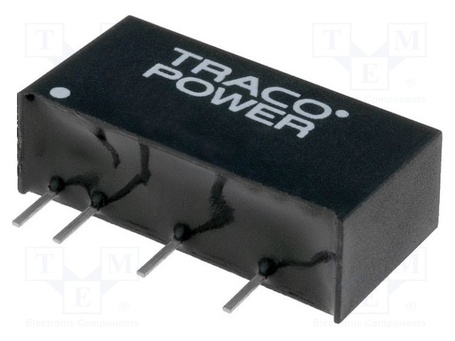 Converter: DC/DC; 1W; Uin: 4.5÷5.5V; Uout: 12VDC; Uout2: -12VDC; SIP