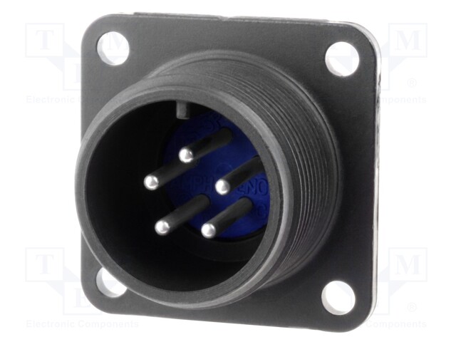 Connector: circular; Series: 97; socket; male; PIN: 5; silver plated