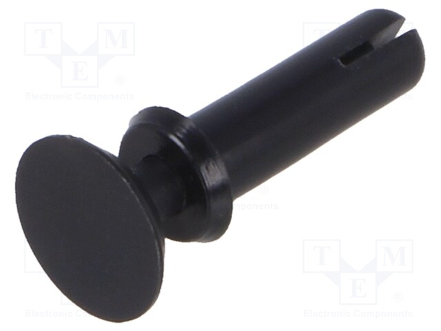 Rivet; polyamide; L.rivet: 10mm; Panel cutout diam: 3.1mm; UL94HB