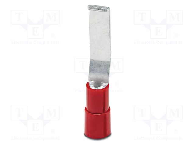 PA; insulated; Body: red; Tip: wire pin