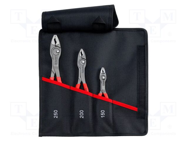 Kit: pliers; Features: handles with plastic grips; 3pcs; TwinGrip