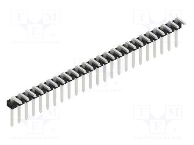 Connector: pin strips; pin header; male; PIN: 24; 2.54mm; THT; 1x24