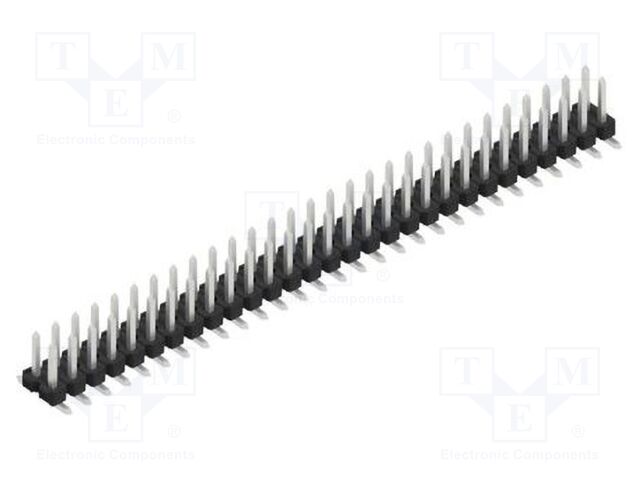 Connector: pin strips; pin header; male; PIN: 58; 2.54mm; SMT; 2x29